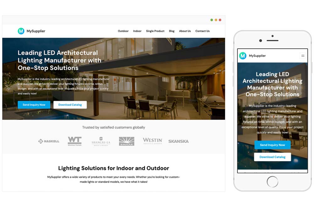 MySupplier WordPress Theme by WPenjoy