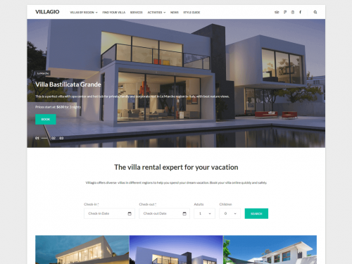 Villagio Theme by MotoPress