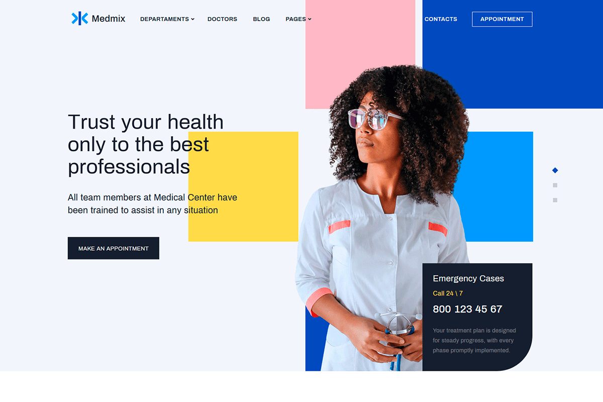 Medmix Theme by MotoPress