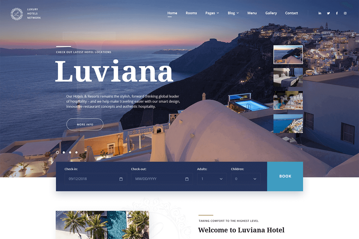 Luviana Theme by MotoPress