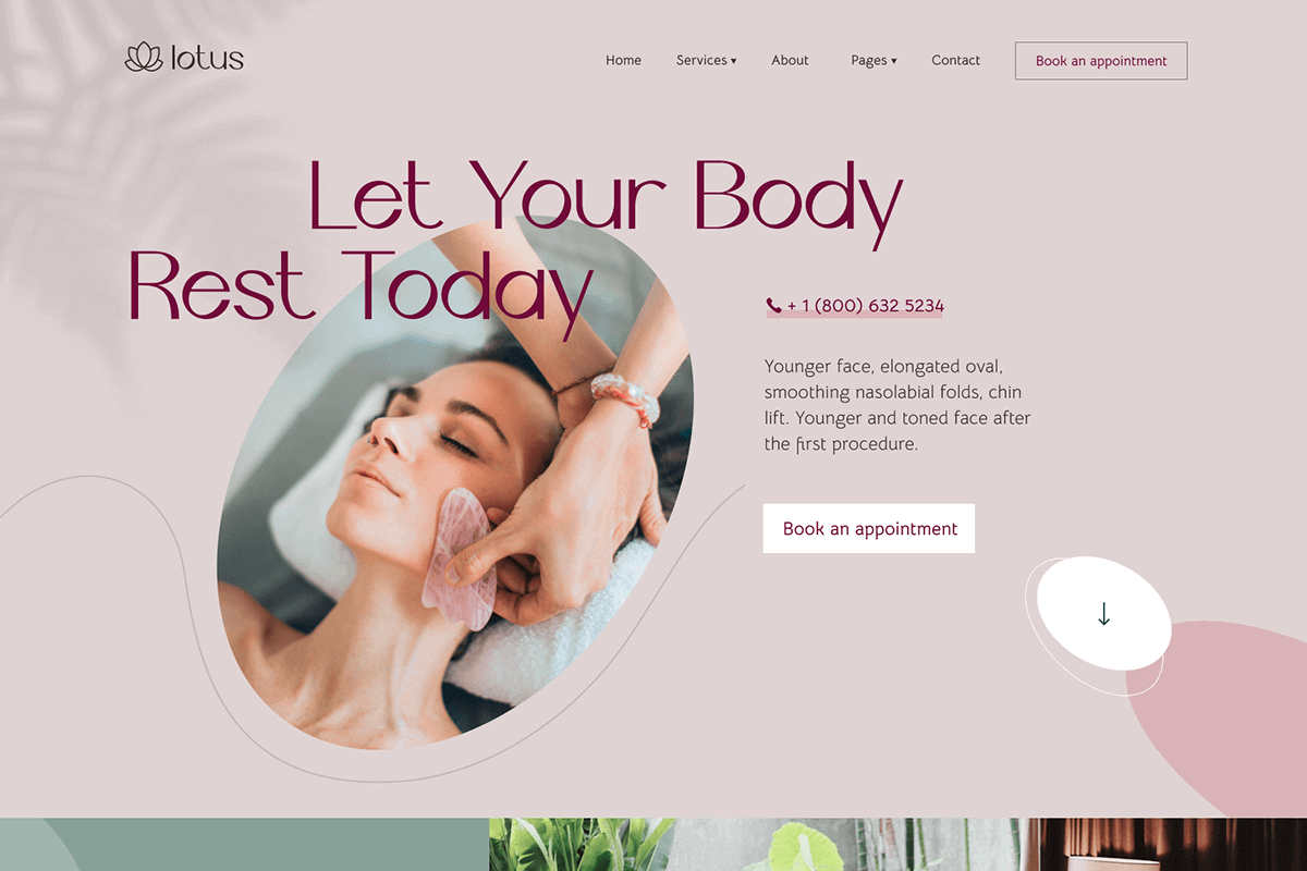 Lotus Spa Theme by MotoPress