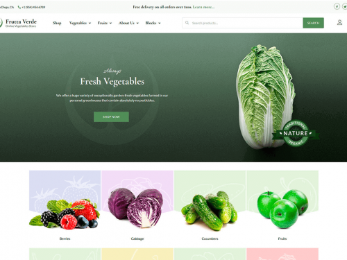 Frutta Verde Theme by MotoPress