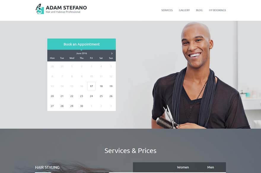 Entrepreneur WordPress Theme by MotoPress