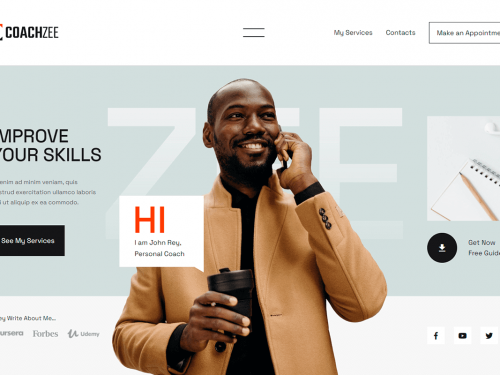 CoachZee Theme by MotoPress