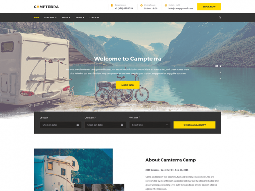 Campterra Theme by MotoPress