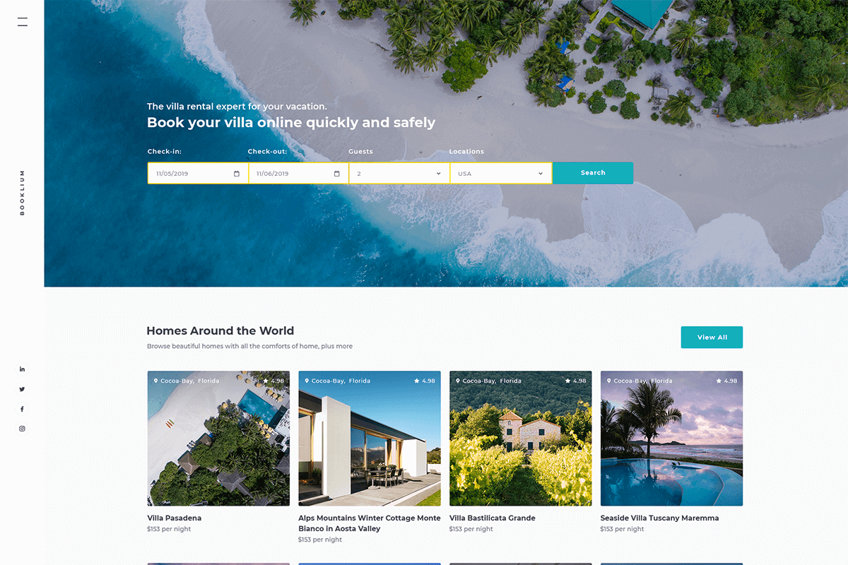 Booklium Theme by MotoPress