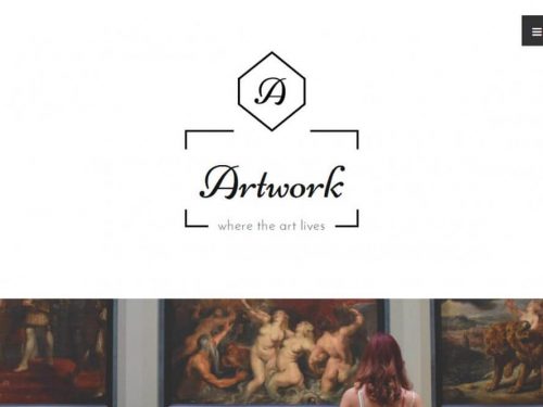 Artwork Theme by MotoPress