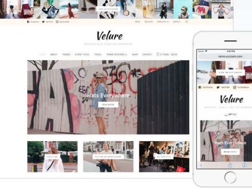 Velure Wordpress Theme by WPZOOM
