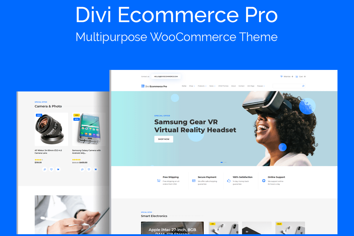 Divi Ecommerce Pro Theme
