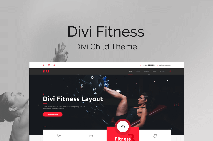 Divi Fitness Theme
