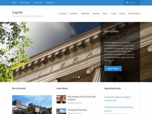 Capital Wordpress Theme by WPZOOM