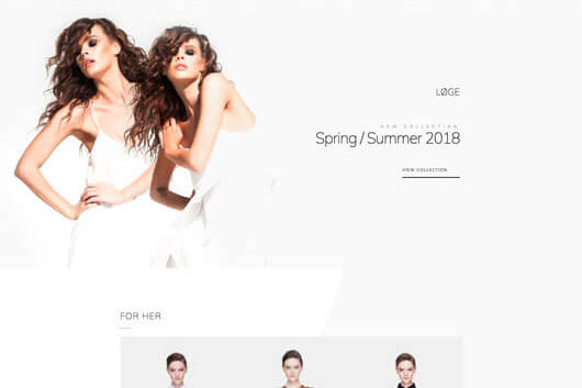 Elementorism Loge Landing Page Template