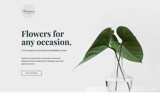 Elementorism Alethea Landing Page Template