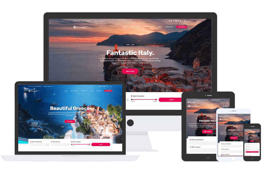 Cousteau Pro Theme by Css Igniter Themes