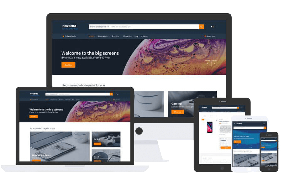 Nozama Theme by Css Igniter Themes