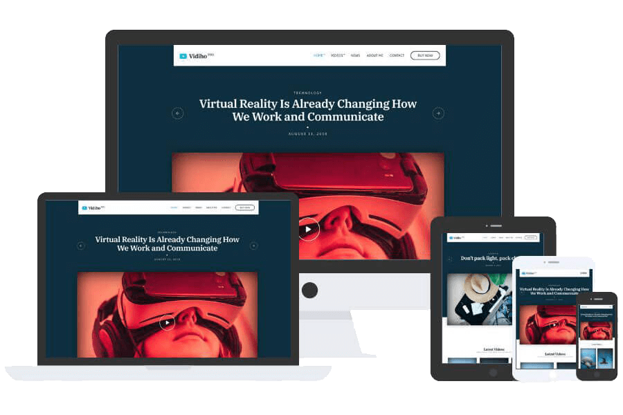 Vidiho Pro Theme by Css Igniter Themes