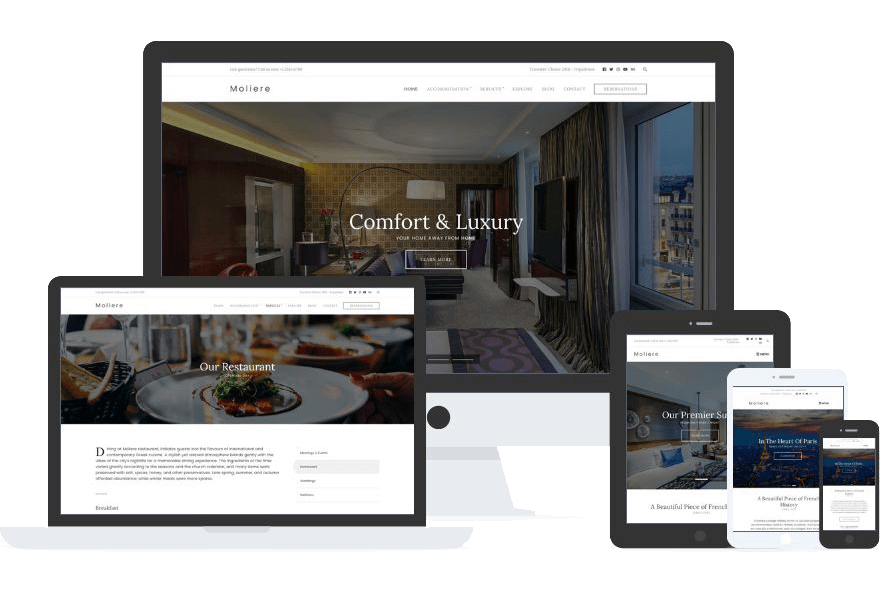 Moliere Theme by Css Igniter Themes