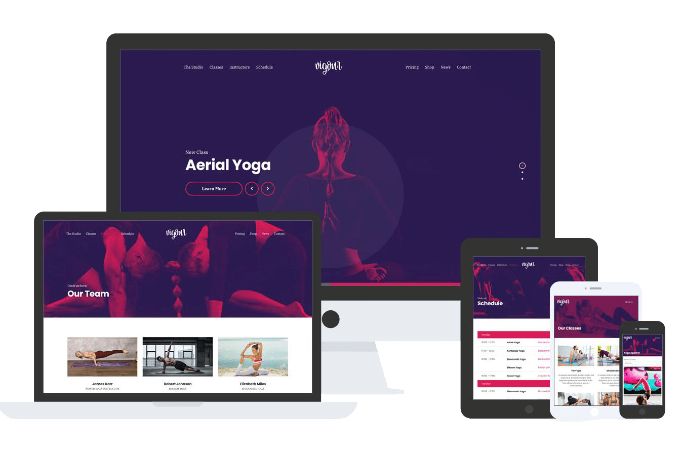 Vigour Theme by Css Igniter Themes