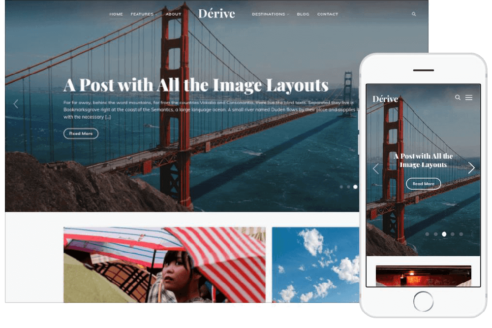 Dérive Wordpress Theme by WPZOOM