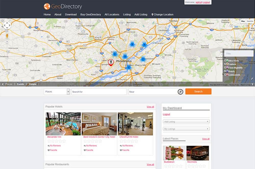 GeoDirectory Framework Theme