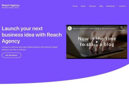 Mai Reach Theme + Genesis Framework