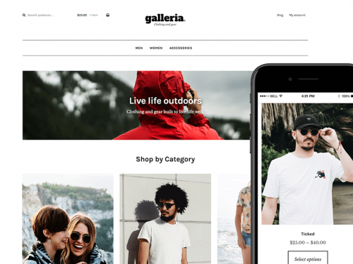 Galleria Storefront Child Theme