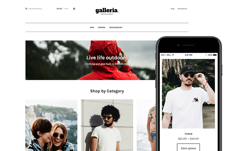 Galleria Storefront Child Theme