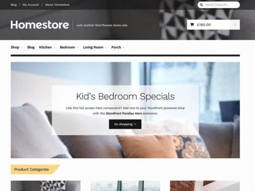 Homestore Storefront Child Theme