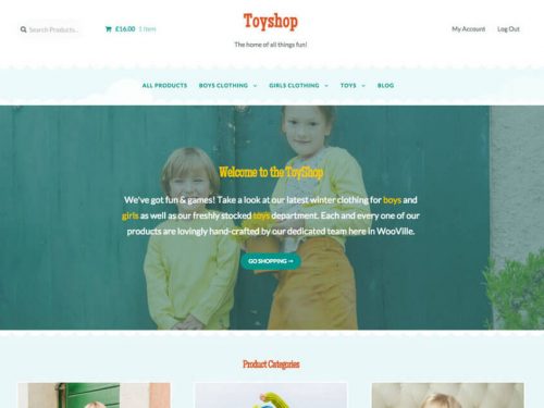 ToyShop Storefront Child Theme