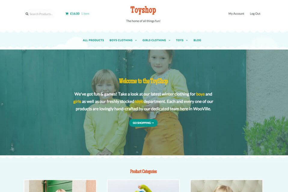 ToyShop Storefront Child Theme
