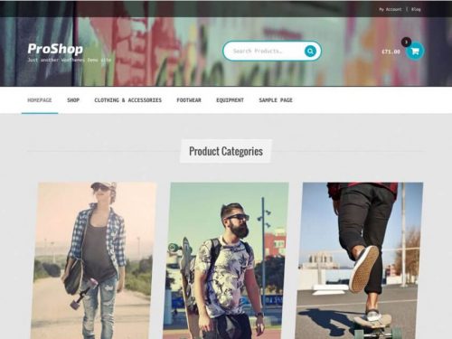 ProShop Storefront Child Theme