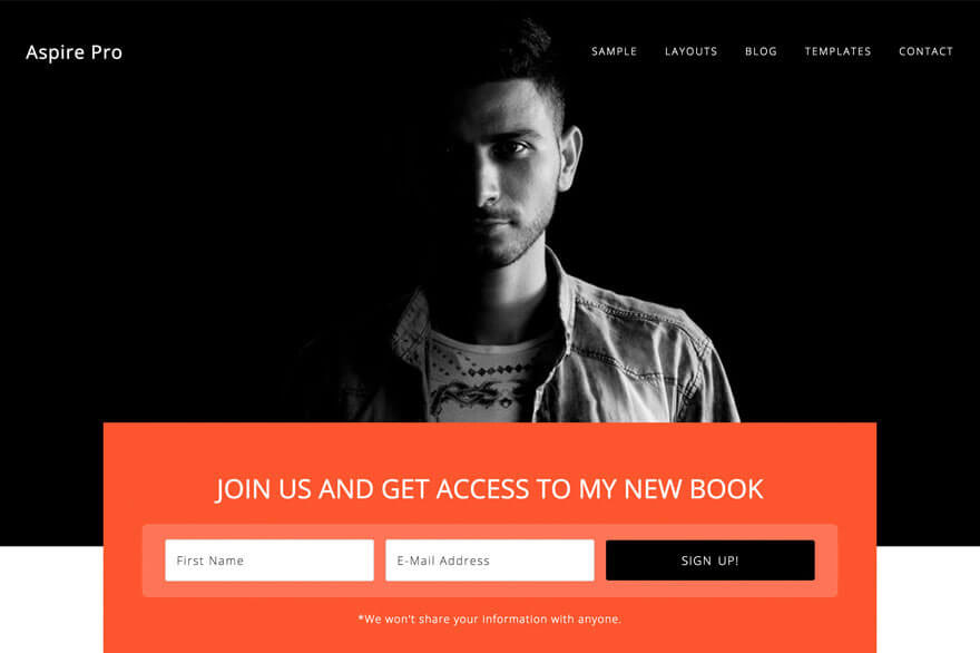 Aspire Pro Theme by Studiopress + Genesis Framework