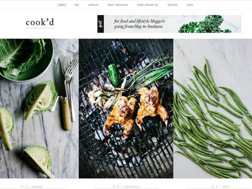 Cook’d Pro Theme by Studiopress + Genesis Framework