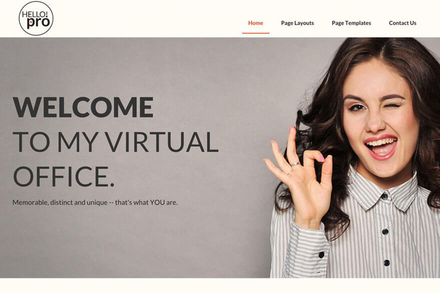Hello Pro Theme by Studiopress + Genesis Framework