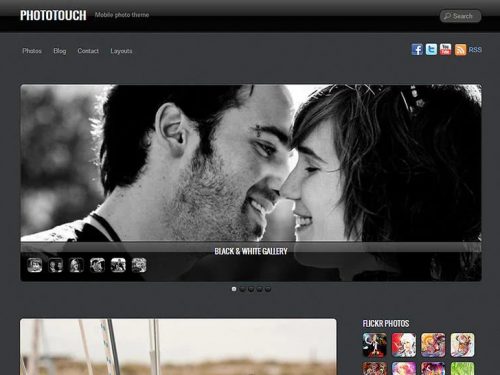 PhotoTouch Wordpress theme by Themify