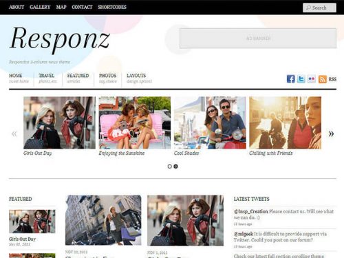 Responz Wordpress theme by Themify
