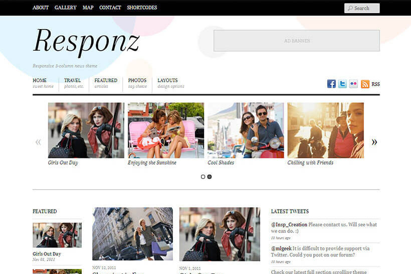 Responz Wordpress theme by Themify