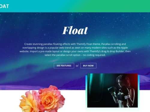 Float Wordpress theme by Themify