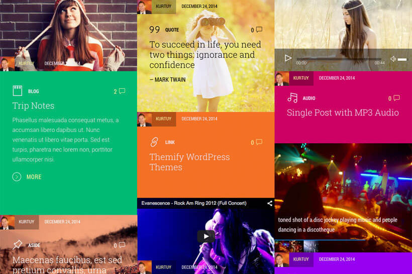 Stack Wordpress theme by Themify