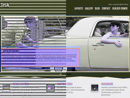 Tisa Wordpress theme by Themify
