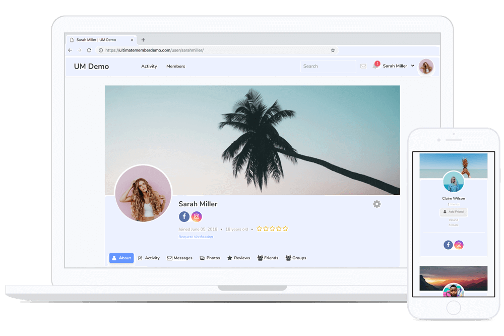 Ultimate Member Theme