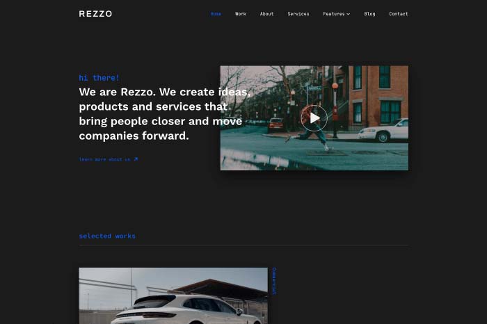 Rezzo Wordpress Theme by WPZOOM