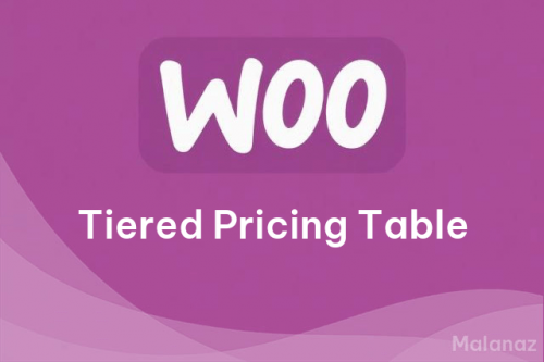 Tiered Pricing Table for WooCommerce